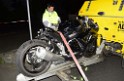 Schwerer Motorrad Unfall Feldkassel Robert Boschstr Edsel Fordstr P112